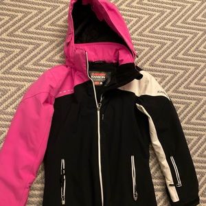 Girls Ski Jacket Karbon Size 10